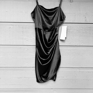 HONEY AND ROSIE BLACK BODYCON DRESS SIZE JUNIOR SMALL NEW